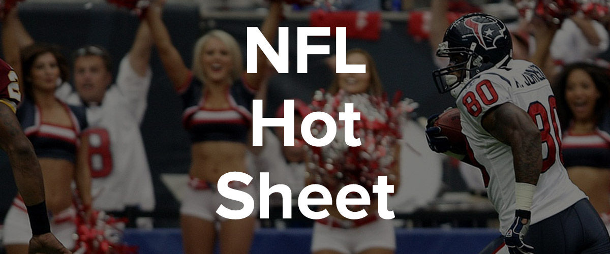 NFL Hot Sheet – Week 1 – 2022 - DailyOverlay: Daily Fantasy Sports  Information, tools and expert grading.